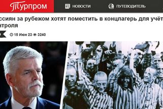 Český prezident chce zavřít Rusy do koncentráků. Ruská média si Pavlova slova vyložila po svém - Novinky