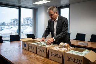 Evropa platí za Blízký východ. Zatímco Amerika couvá, Brusel posílá 458 milionů eur