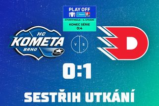 Jsem hrozně hrdý na tým, řekl kapitán Komety navzdory vyřazení. Zábranskému chyběla náhrada za Muellera - Sport.cz
