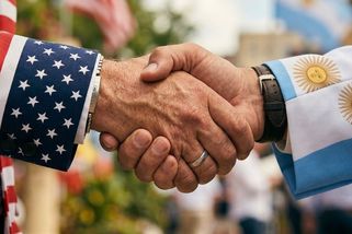 Javier Milei prodal Argentinu za fotku s Trumpem - Médium.cz