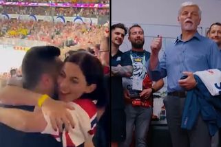 Babiš se synem na tribuně, Fiala a jeho crew řádili ve sky boxu: Rozjetá Pekarová Adamová v dresu se vrhla na manžela - Super.cz