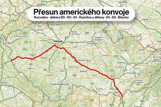Americký konvoj projede Českem. Do kolony nevjíždějte, varuje řidiče armáda - Novinky
