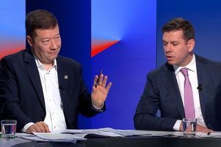 Ostrý střet Okamury se Skopečkem o kontroverzní kampani SPD | Za pět minut dvanáct