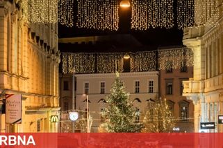 V Brně už se chystají na Vánoce. Maskotem je drak ve svetru, lákadlem portál ze Svoboďáku do Irska