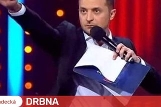 Hajlující Zelenskyj se šíří řetězovými maily. Jde o fake