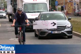 Vyzkoušeli jsme v praxi novelu o předjíždění cyklistů. Reportéra srazil autobus