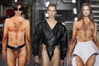 Modelka Gaultiera šokovala Paříž. Chlupatá kráska s mužskými genitáliemi