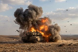 Video: Nedobytná legenda dostala zásah. Hizballáh zveřejnil video útoku na Merkavu