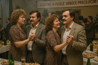 Vánoční večírky za socialismu: Retro drinky, cigaretový kouř a harašení s kolegy - Médium.cz