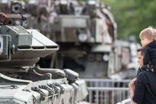 Berlínské centrum odmítá vystavit zničenou ruskou techniku. Ukrajinská diplomacie vyzývá akci povolit