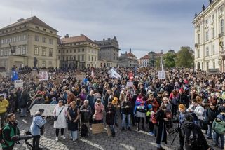 Demonstrace na podporu Pavla: Akce Milionu chvilek se konají ve stovkách obcí