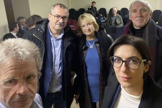 Pekarová a Vystrčil přijeli do Kyjeva, hned museli do krytu - Novinky