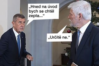 TMBK: Takhle láskyplně se vítali. Novoroční oběd prezidenta s premiérem - Seznam Zprávy
