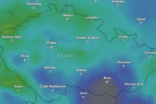 Česko zasype sníh, varovali meteorologové - Novinky