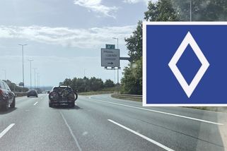 Nové pravidlo pro dálnice v EU: Pruhy označené kosočtvercem smí využívat jen vybraná skupina vozidel