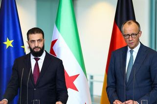 Vezměte si své Syřany domů, řekl Merz po jednání se Šarou