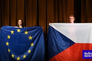 Přednes Havlova textu v libereckém divadle přerušil křik z publika