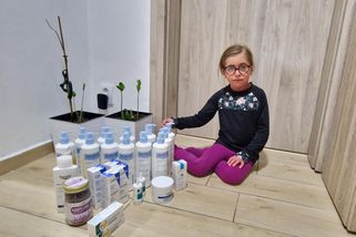 Dolní Studénky pomáhají sbírkou malé Julince. Narodila se s ichtyózou, vzácným onemocněním kůže, pojišťovna nemoc nezná