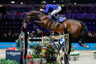 Kellnerové se nedařilo. Její tým ve finále parkurového Super Cupu v O2 areně skončil až šestý