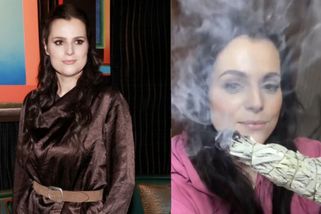 První noc v novém domě se neobešel bez starodávného rituálu. Ornella vykuřovala od sklepa až po střechu