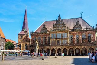 Německé město Brémy odmění turisty za chůzi i jízdu na kole