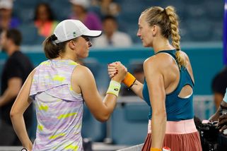 Světová jednička potvrdila formu. Kvitová uhrála proti Šwiatekové šest her