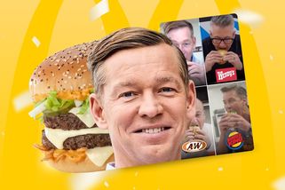 Chutná mu vůbec ten burger? McDonald's elegantně otočil PR katastrofu vlastního šéfa ve svůj prospěch