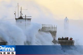 Děsivá bouře Eunice klepe na dveře Česka. Podívejte se, kde bude řádit nejvíce