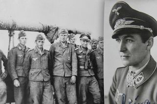 Protiletadlový dělostřelec, který se vyznamenal v odrážení nepřátelských tanků u Stalingradu