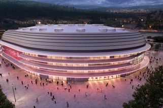 FOTOGALERIE: Tohle je základ té Fialovy křižovatky Evropy? Brno se dočká nového stadionu za miliardy, premiér poklepal na základy