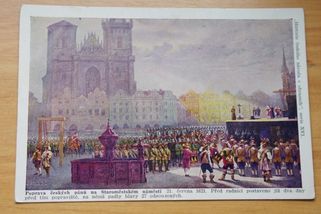 Kam zmizelo 11 lebek českých pánů, které byly vystaveny na staroměstské věži v Mostě