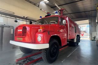 Tatra sloužila jihočeským hasičům padesát let. Rovnou do muzea zamířila v perfektním stavu