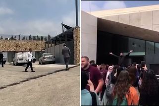 Dav Palestinců vyhnal evropské diplomaty z muzea na Západním břehu. Vzduchem létaly kameny - Novinky