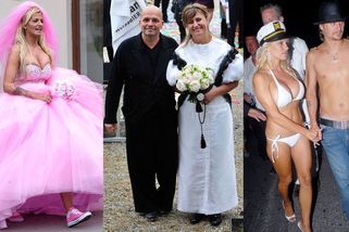 Svatební šaty v podání celebrit? Zelená i plavky - Proženy.cz