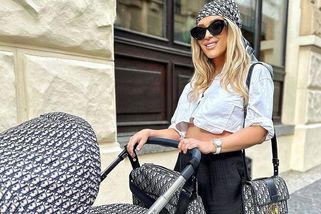 Dominika Myslivcová na procházce se synem: Sladěná influencerka pózovala v outfitu a s kočárkem za 350 tisíc - Super.cz
