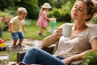 Procházky s dětmi bez iluzí: proč radši sedím na terase než honím kilometry - Médium.cz