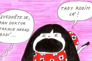 „Maminko, přece si nechcete zabít miminko!“ Advokátka vydává nekorektní komiks o porodech v Česku - Proženy.cz
