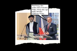 Prší. Fiala představuje nového odborníka - Médium.cz