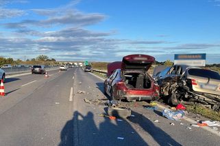 Marcel chtěl na dálnici pomoct kamarádovi. Auto jej smetlo před očima ženy a dětí