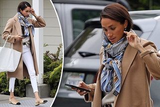 Co se děje s Meghan? Vévodkyně po Kalifornii chodila v letních teplotách nabalená a s uklidňující pomůckou - Super.cz
