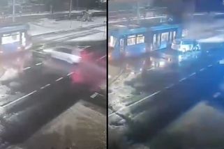 Polák ujížděl před policií, srazila ho tramvaj. V kufru auta našli muže, kterého unesl - Novinky