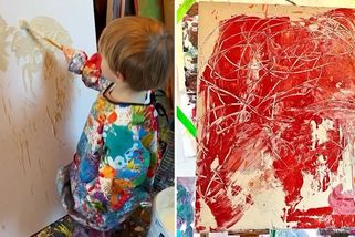 Nejsou mu ani tři roky, jeho obrazy se ale prodávají i za čtvrt milionu - Novinky