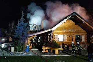 V Osvětimanech shořela Mynářova hospoda - Novinky