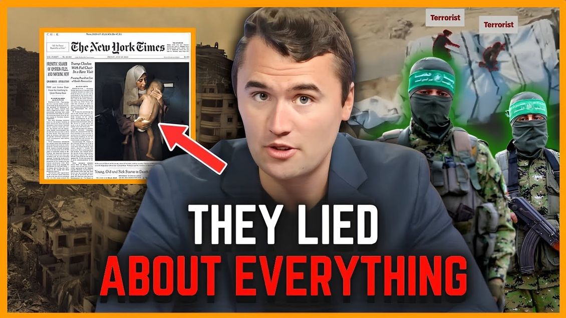 Charlie Kirk: "The Pro Palestinians Can't Deny it Anymore - Israel Was Right All Along..."