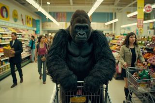 Neviditelná gorila v supermarketu: Proč lidé blokují uličky a nevnímají vás - Médium.cz