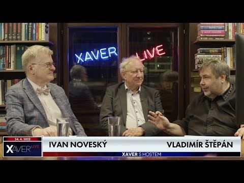 Xaver s hosty: Ivan Noveský a Vladimír Štěpán
