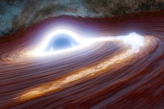 Černá díra překonala rekord. Sežrala hvězdu a zazářila jako biliony Sluncí