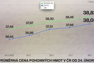 Benzin a nafta jsou nejdražší v historii, ceny navíc poletí dál vzhůru - Novinky