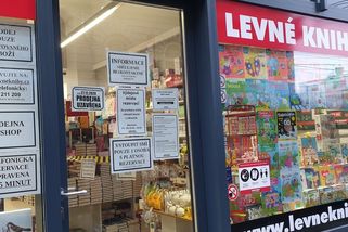 Společnost Levné knihy je v insolvenci. Vaz jí „zlomily“ covid, energetická krize i pokles tržeb - Novinky