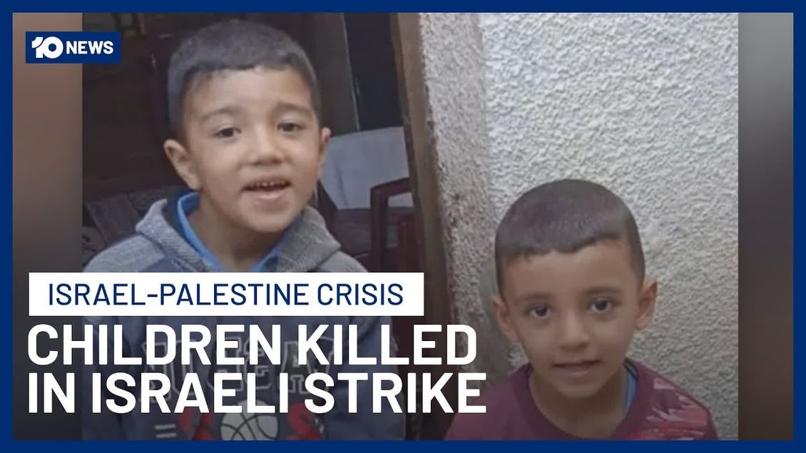 IDF Admits To Killing Two Palestinian Children In Horrific Drone Strike | 10 News